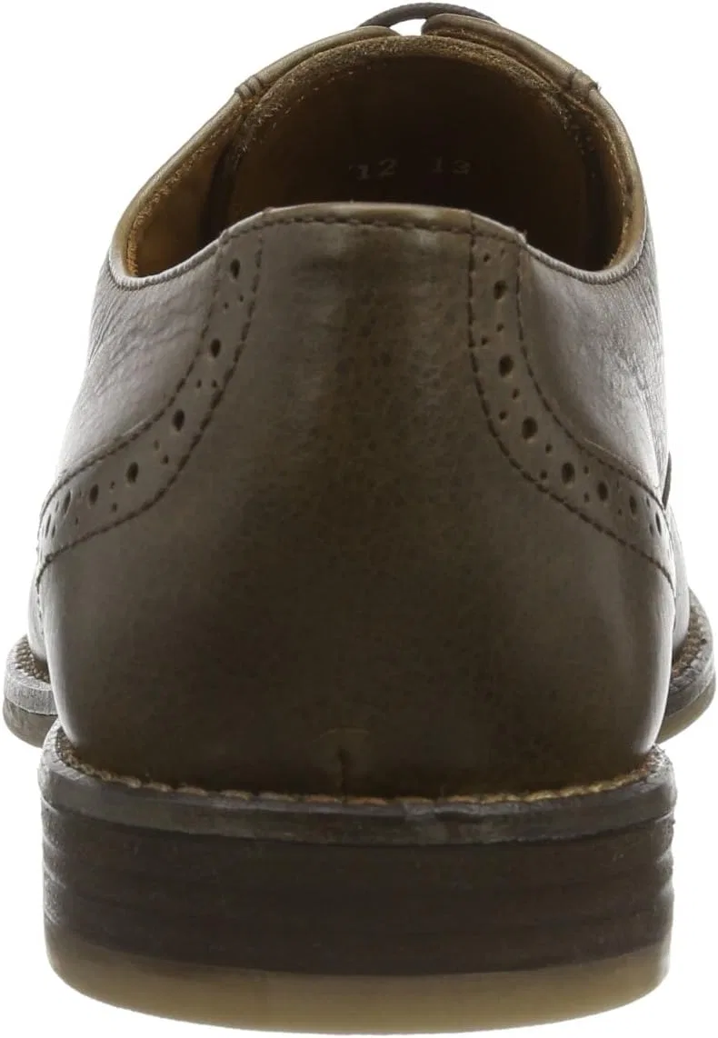 Мужские туфли на шнуровке Manz Rhodios 156001-02, Brown 191 — фото 3