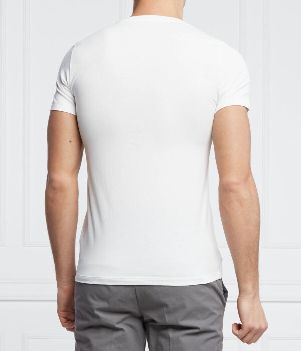 Футболки Slim fit Polo Ralph Lauren, белый — фото 4