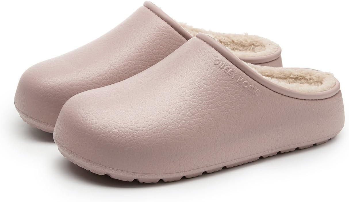 

Водонепроницаемые зимние тапочки, скользящая подошва, домашние комфортные сабо, унисекс Generic, фиолетовый