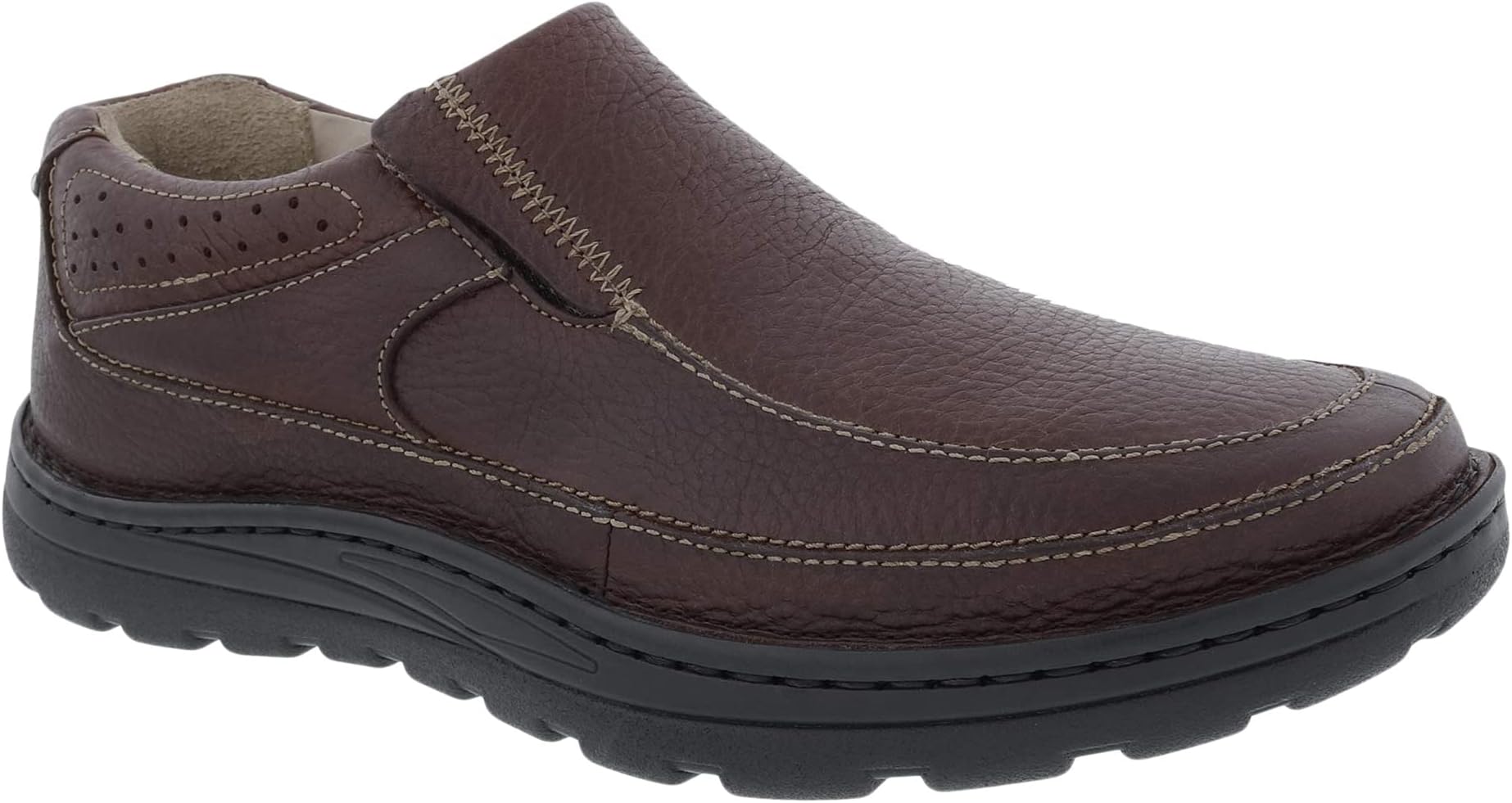 

Лоферы Drew Bexley II, цвет Brown Tumbled Leather