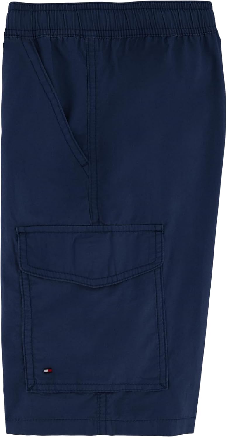 Короткие брюки-карго Tommy Hilfiger для мальчиков, застежка на шнурок, Vintage Indigo — фото 2