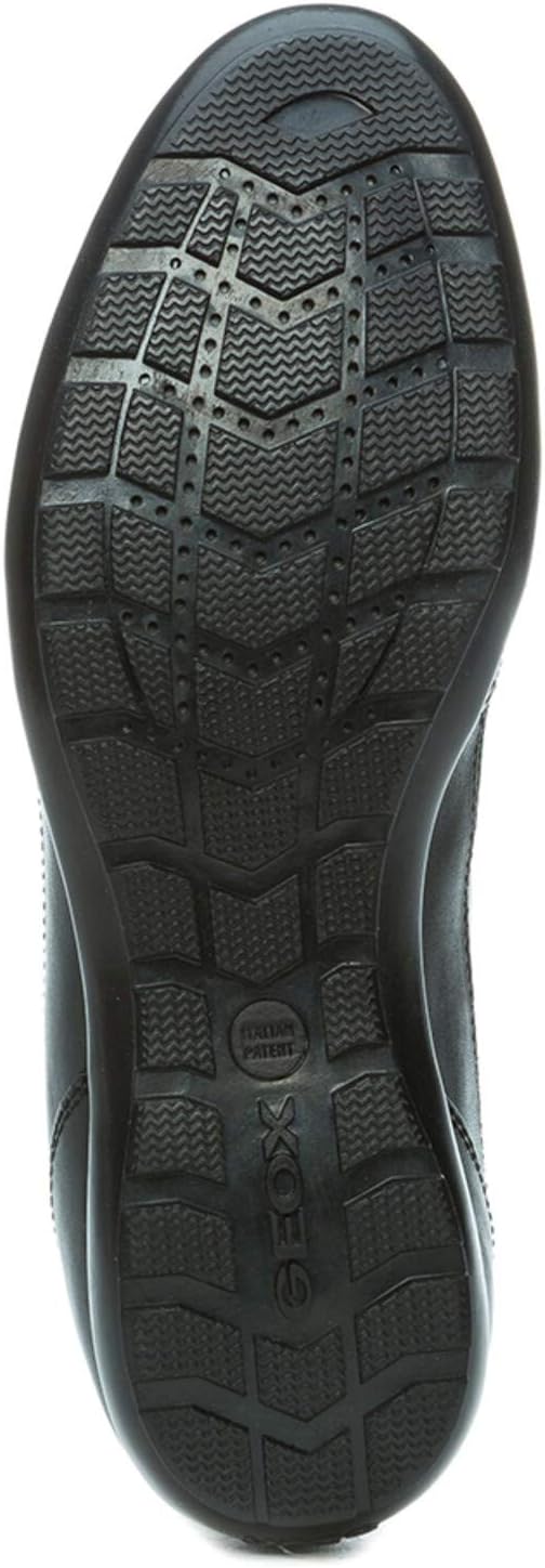 Кроссовки Geox U Symbol D - Smooth Leather Men's Derby, черный — фото 3