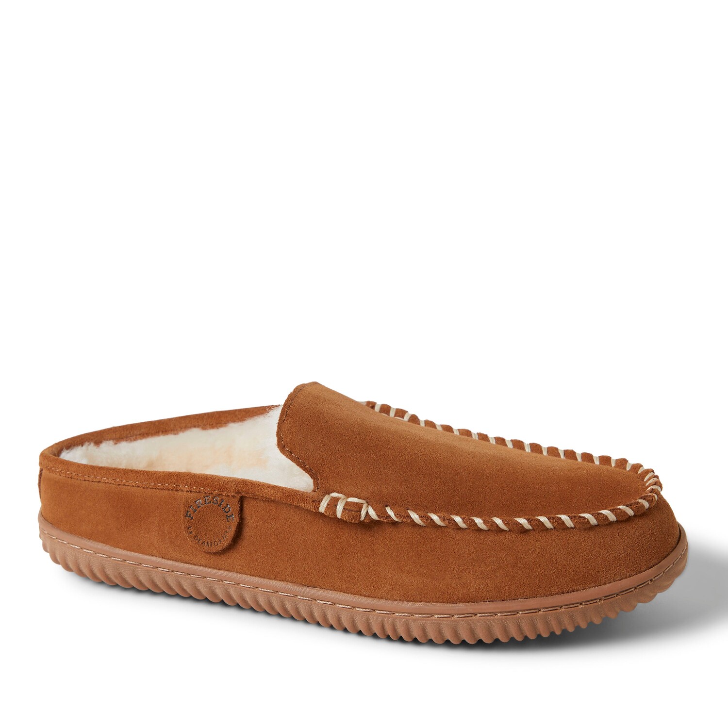 

Мужские мюли из овчины Fireside By Dearfoams Gold Coast, цвет Chestnut
