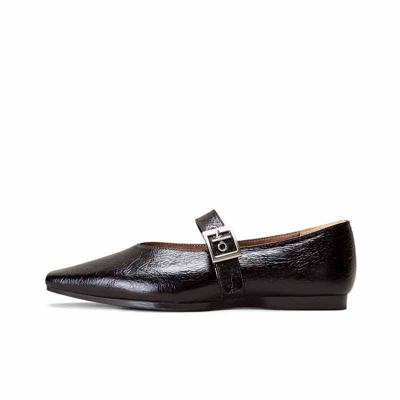 SHOEMAKER QUEEN Коричневые женские балетки Мэри Джейн, цвет Brown — фото 3
