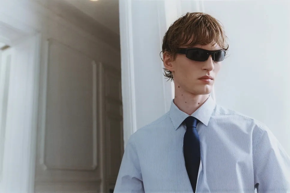 

Структурный галстук Sfera, темно-синий