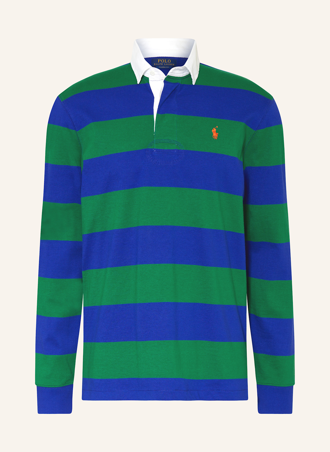 

Рубашка для регби POLO RALPH LAUREN, цвет BLAU/GRÜN/WEISS