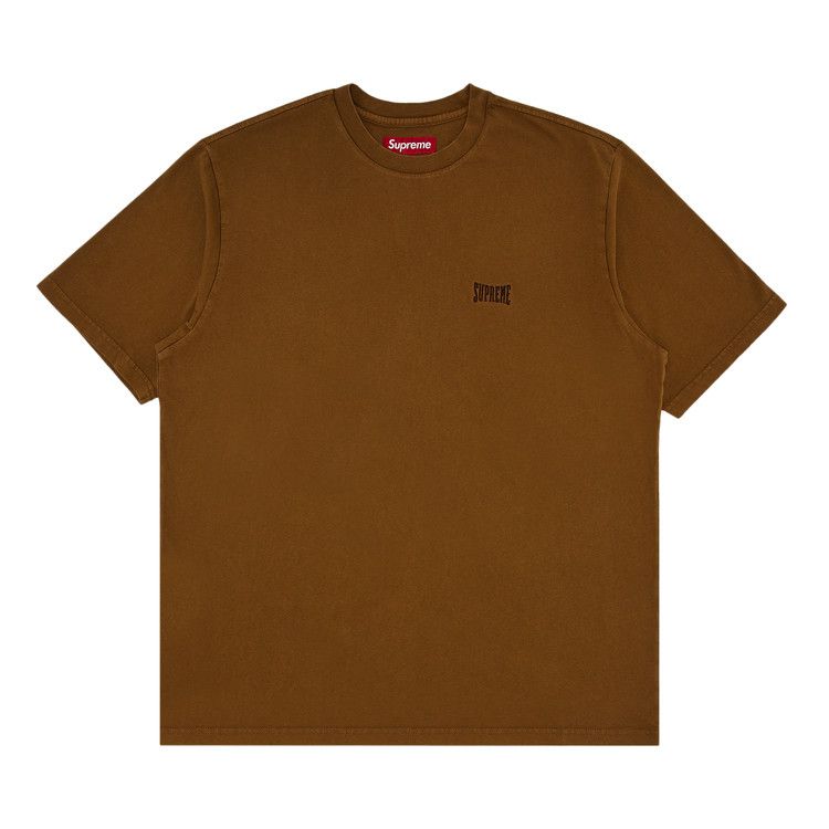 

Топ Supreme Warm Up Washed Short-Sleeve Top, Brown