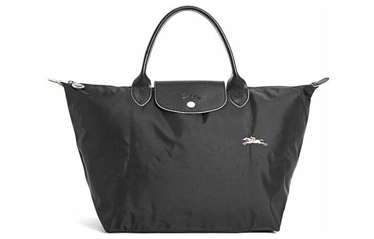 

Сумка дорожная из ткани Le Pliage, модель Dumpling, на плечо, обычного размера, женская, черный цвет LONGCHAMP