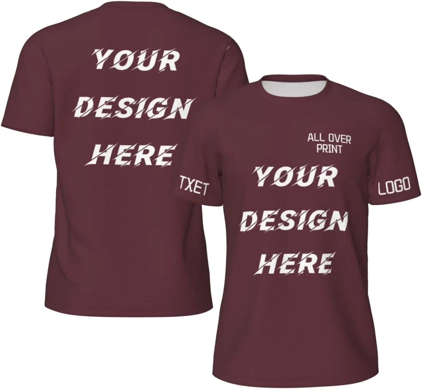 

Футболка Custom с логотипом и текстом