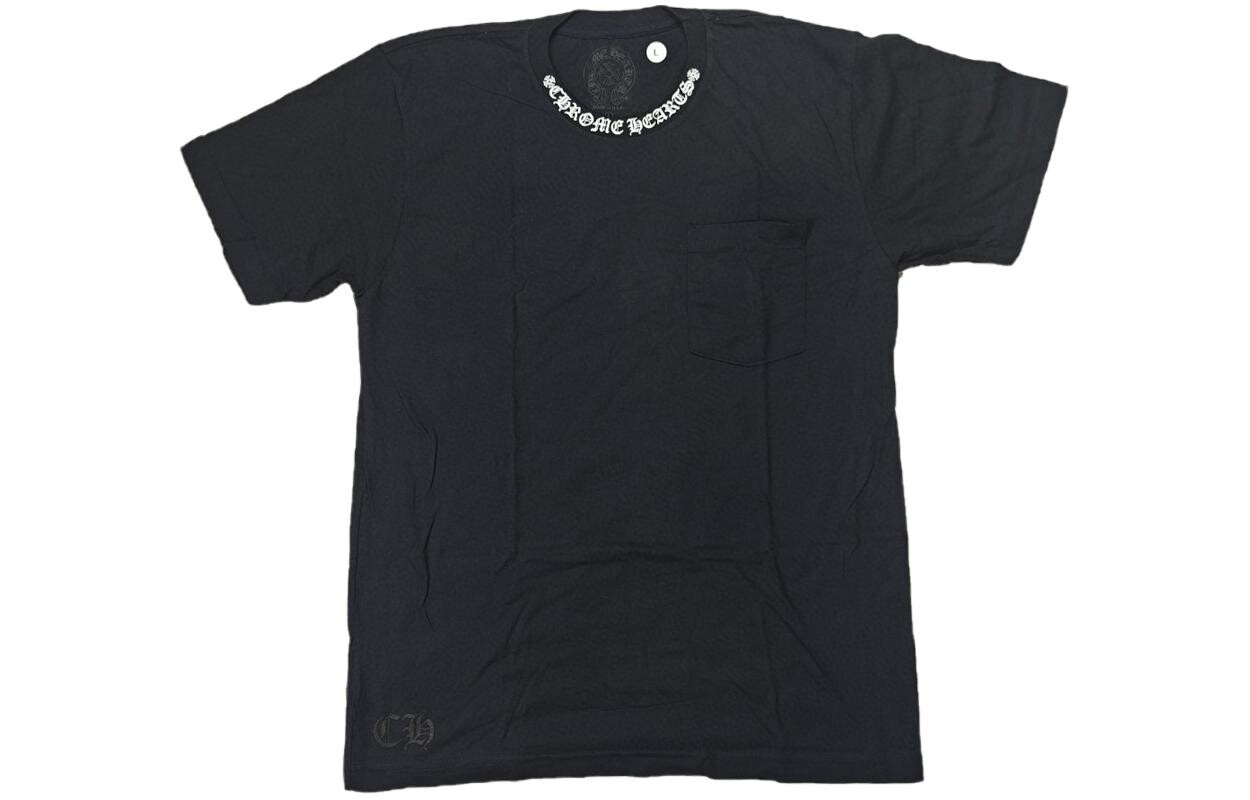 

Футболка унисекс черная Chrome Hearts, черный