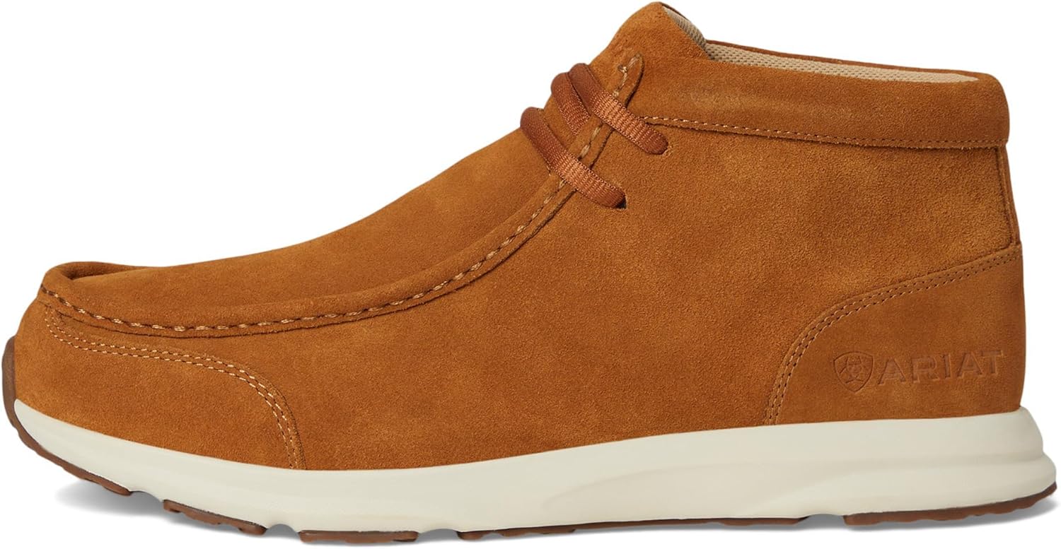 Мужские ботинки Ariat Workhog с квадратным носком и стальным подноском, Natural Suede — фото 4