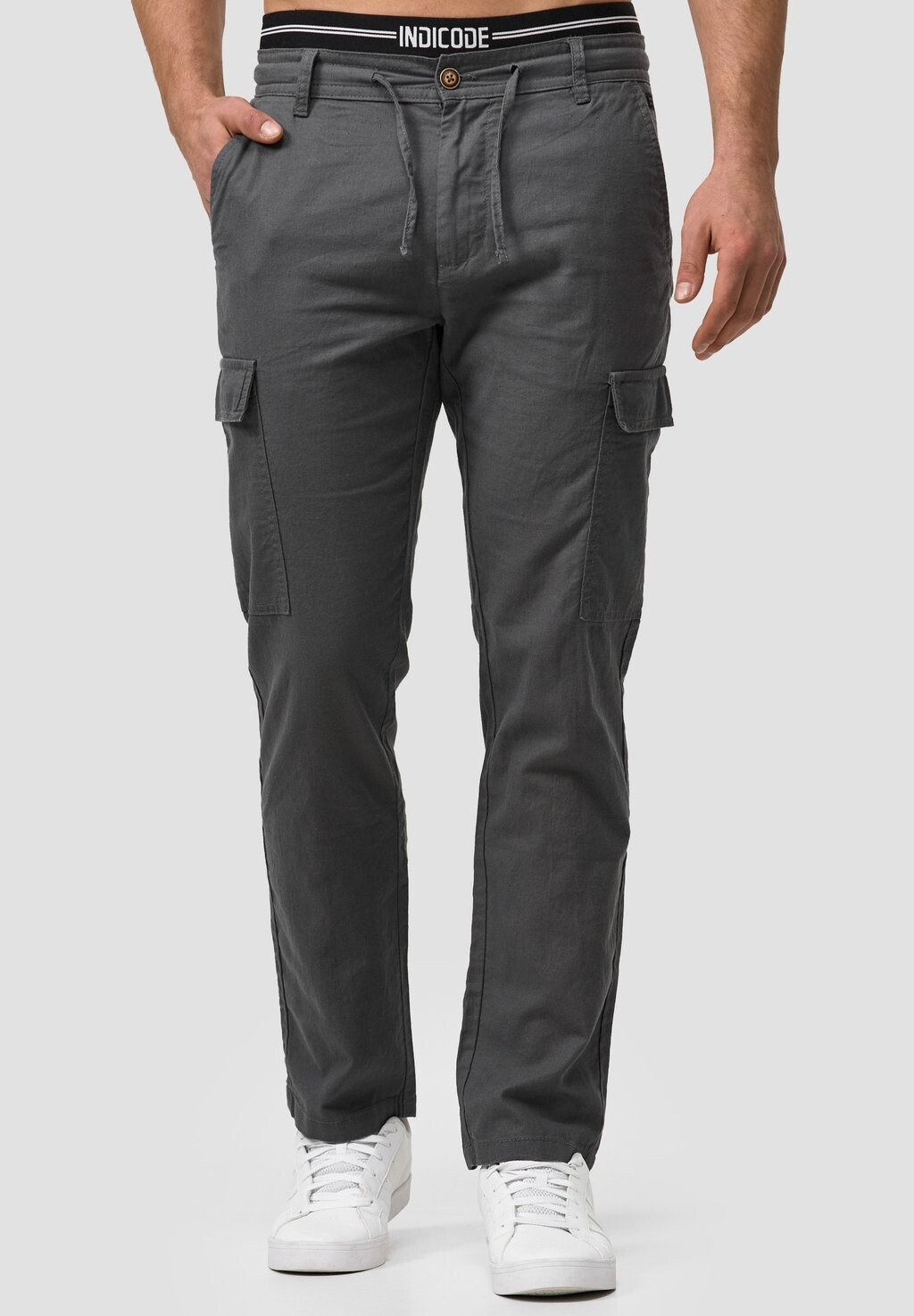 

Брюки-карго INDICODE JEANS, цвет iron