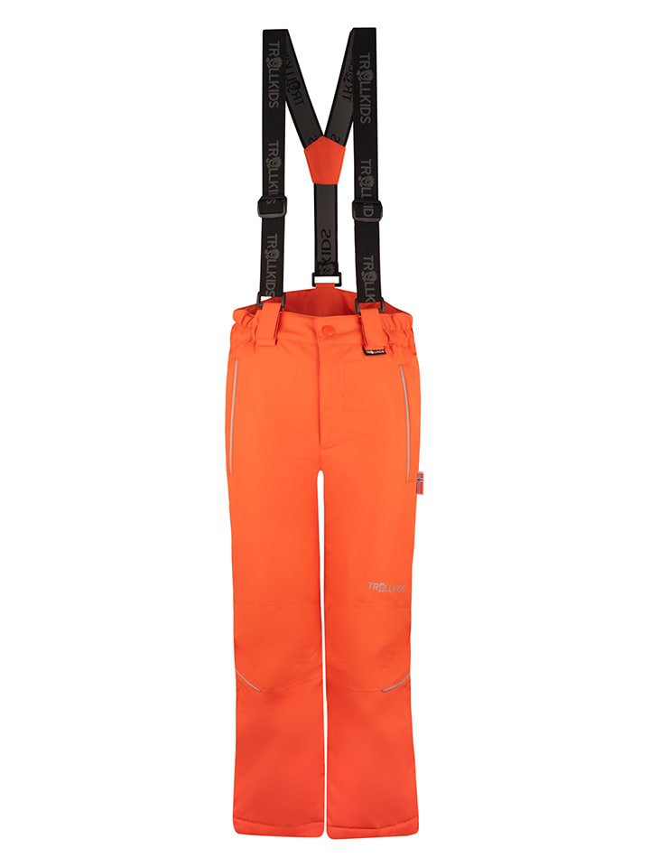 

Лыжная куртка Holmenkollen - Slim fit Trollkids, оранжевый