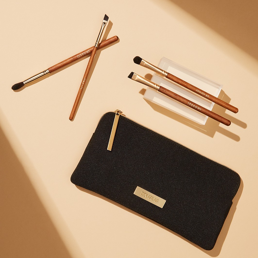Набор кистей accessoires brush set for eyes & brows Douglas Collection, количество 1 шт. — фото 4