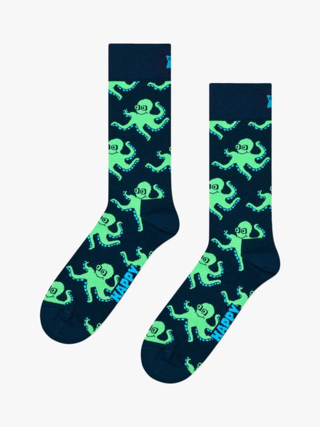 

Носки с осьминогом Happy Socks, темно-синий