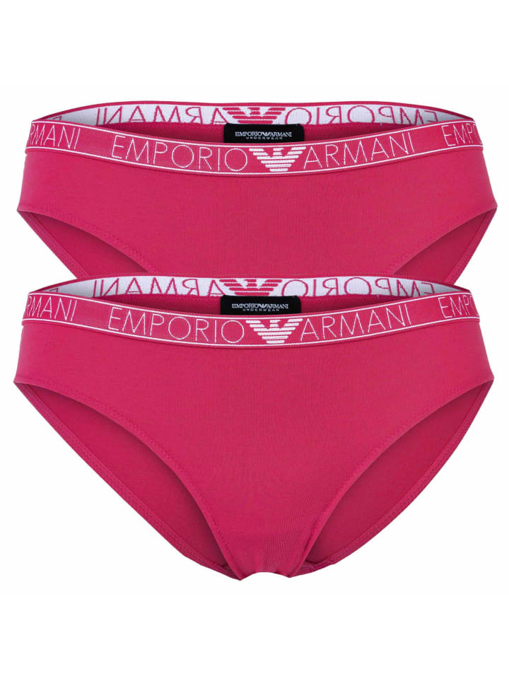 

Трусы Emporio Armani Slip 2er Pack, розовый