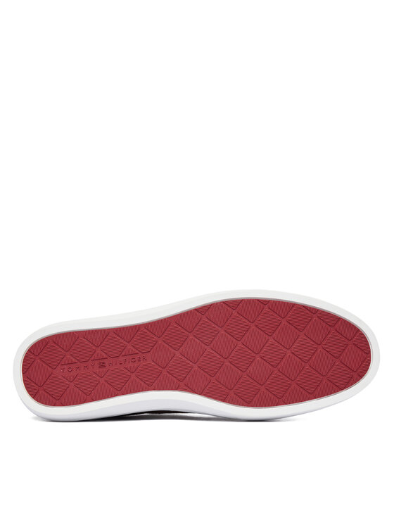 Кроссовки Premium Dress Leather Mix FM0FM05842 Tommy Hilfiger, коричневый — фото 4