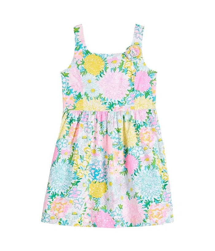 Платье приталенное Bellefleur Lilly Pulitzer Kids, Multi Lilly Garden