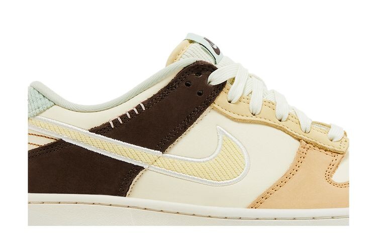 Кроссовки Nike Dunk Low GS Passing Notes Pack, кремовый — фото 2