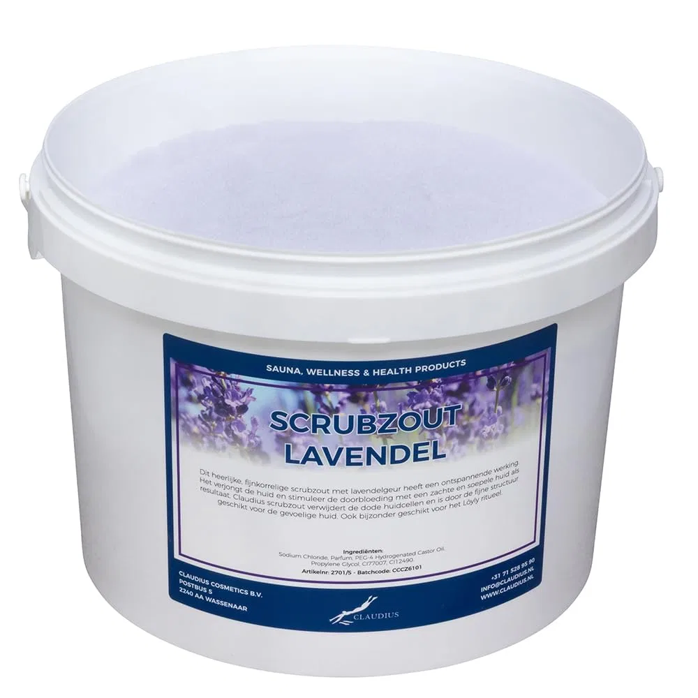 Соль-пилинг Lavender 10 кг Claudius