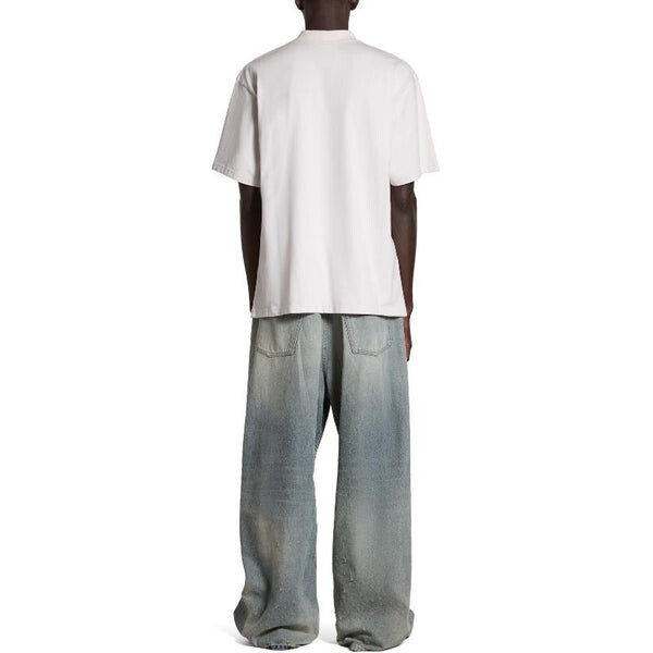 Футболка lo_ve t-shirt 'off white' Balenciaga, белый — фото 4