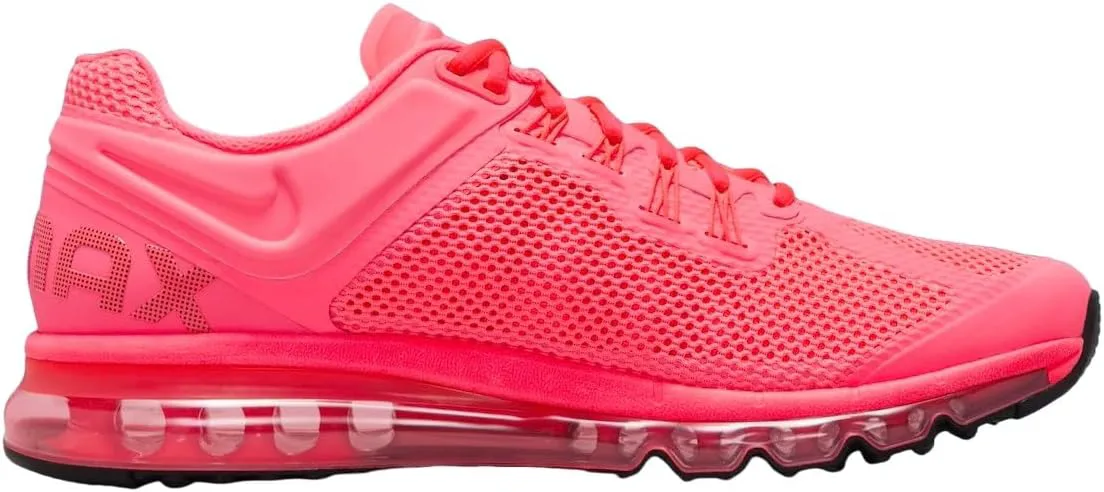 Мужские кроссовки Nike Air Max 2013, ярко-малиновый/черный — фото 3