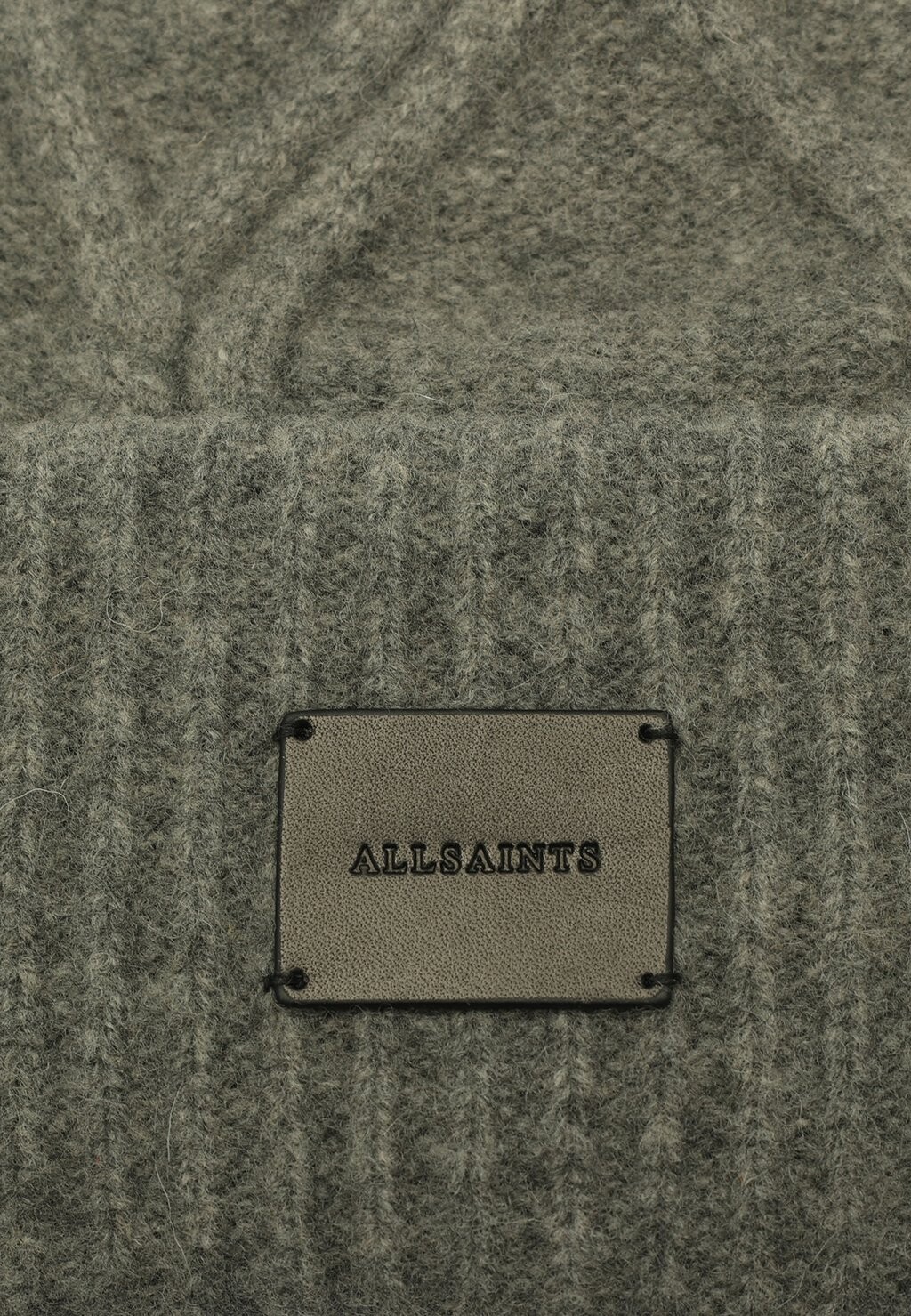 

Шапка BRUSHED AllSaints, серый