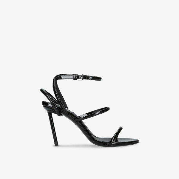 Туфли-сабо Azzedine Alaia Tubular-Strap на каблуке, черный