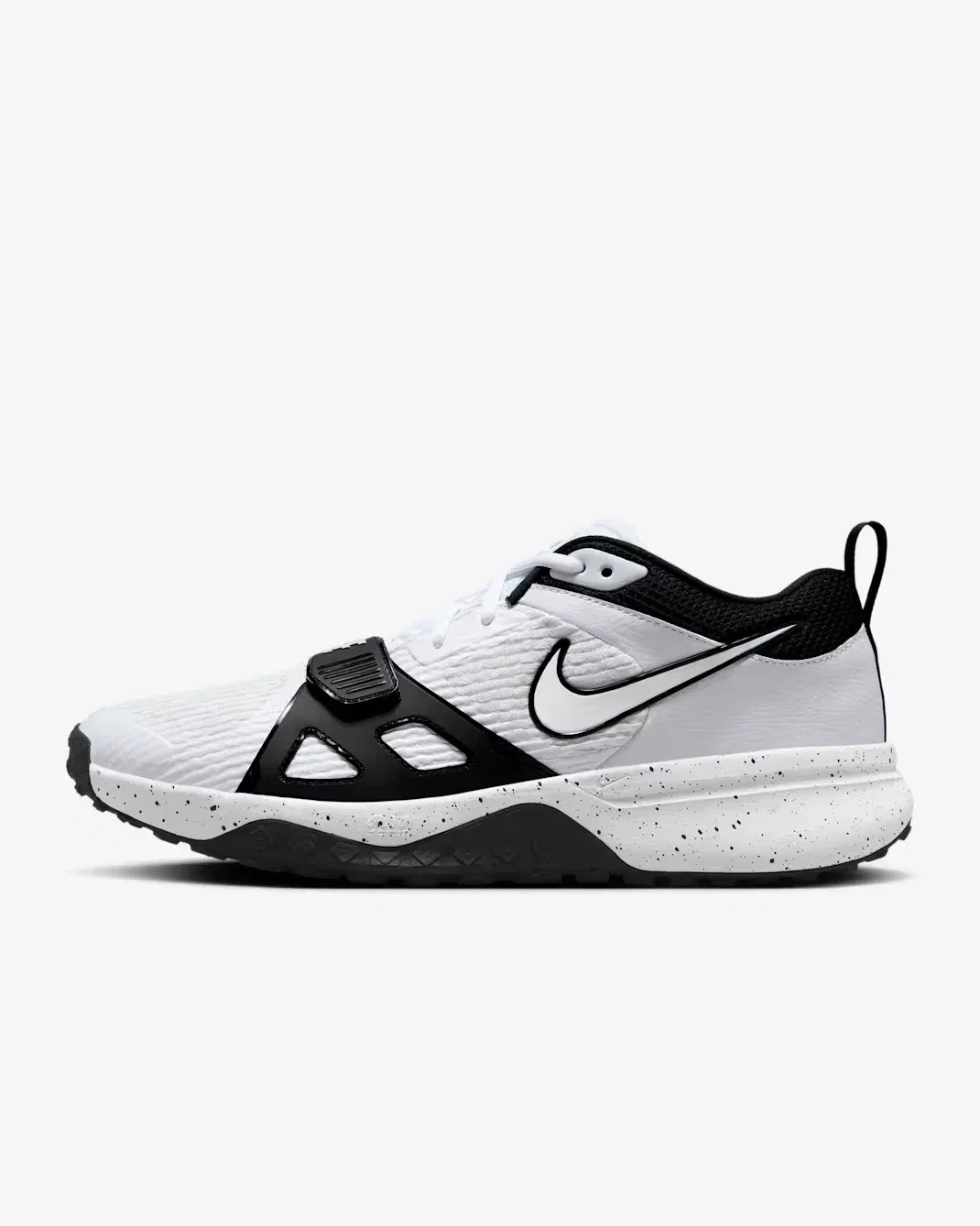 Мужские бейсбольные кроссовки Nike Air Zoom Diamond Elite Turf DZ0503-104 черного цвета DWA3628 — фото 3
