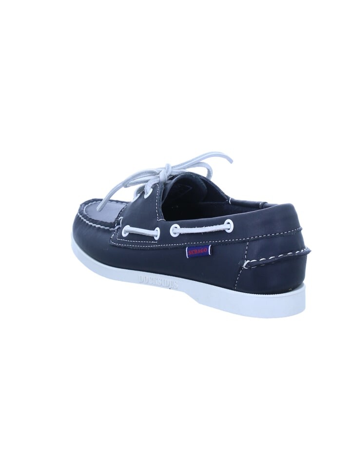 Элегантные туфли на шнуровке Sebago, цвет blue navy — фото 2