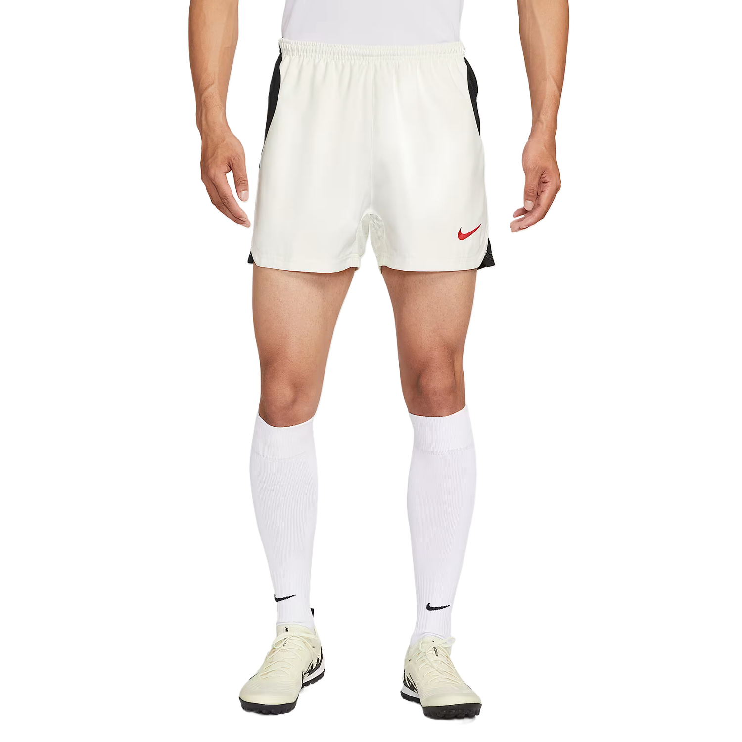 Футболка Total 90 SS25 Soccer Bottom Men's Nike, белый/черный/красный — фото 3
