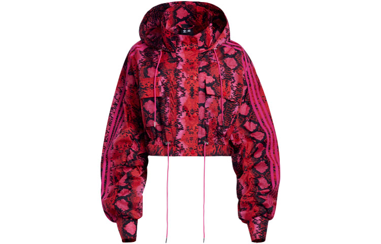 IVY PARK Совместная Куртка Унисекс Ярко-Розовый Красный Adidas Originals — фото 4