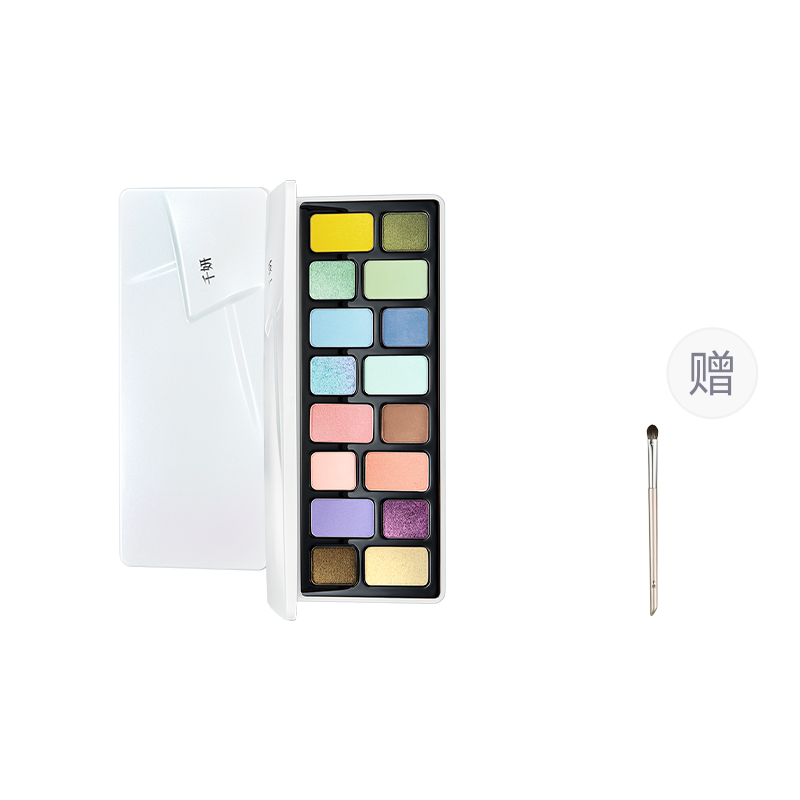 

Natural Main Actor Палетка теней для век на 16 оттенков, легко растушевывается, улучшает цвет лица QIANEE, #spontaneity-ambient светло palette