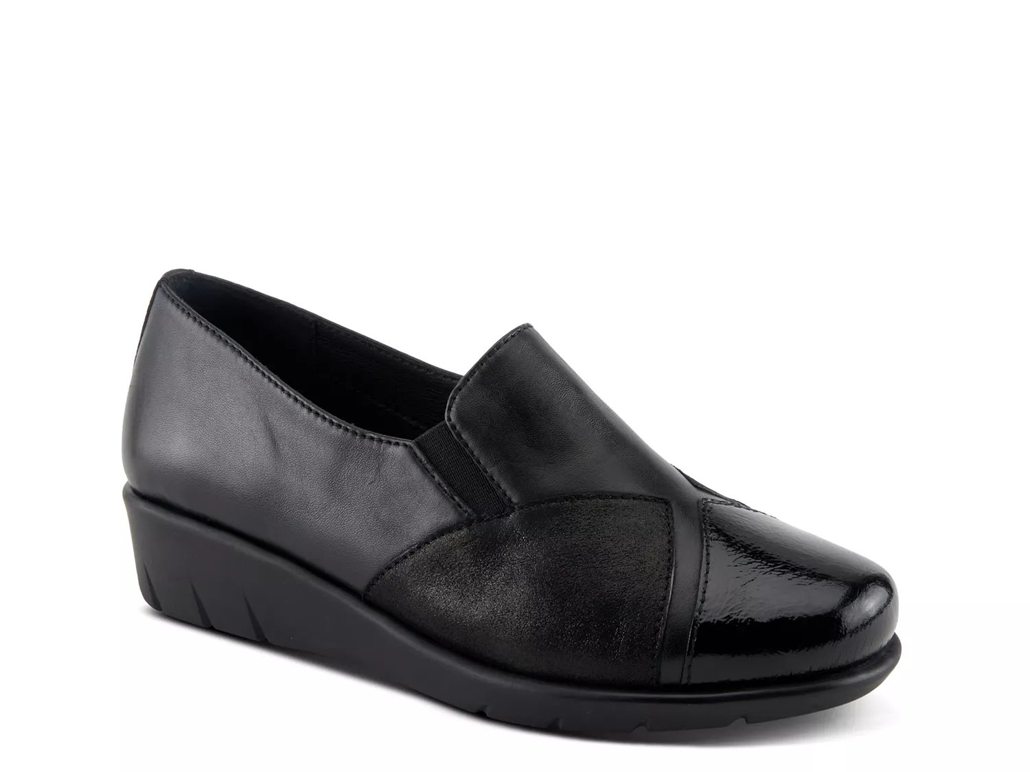 Слипоны Spring Step Evzen Wedge Slip-On, черный