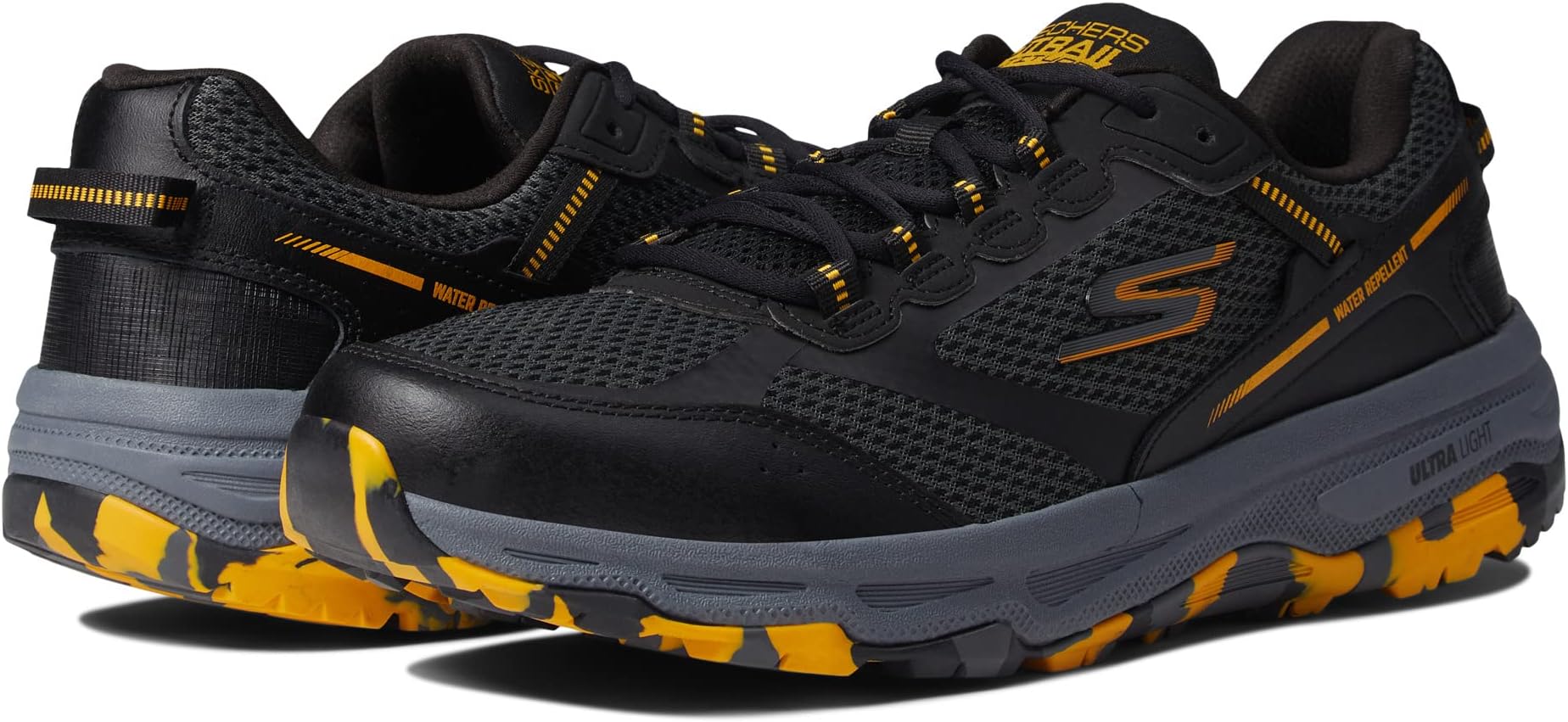 

Кроссовки Go Run Trail Altitude - Marble SKECHERS, цвет Black/Yellow