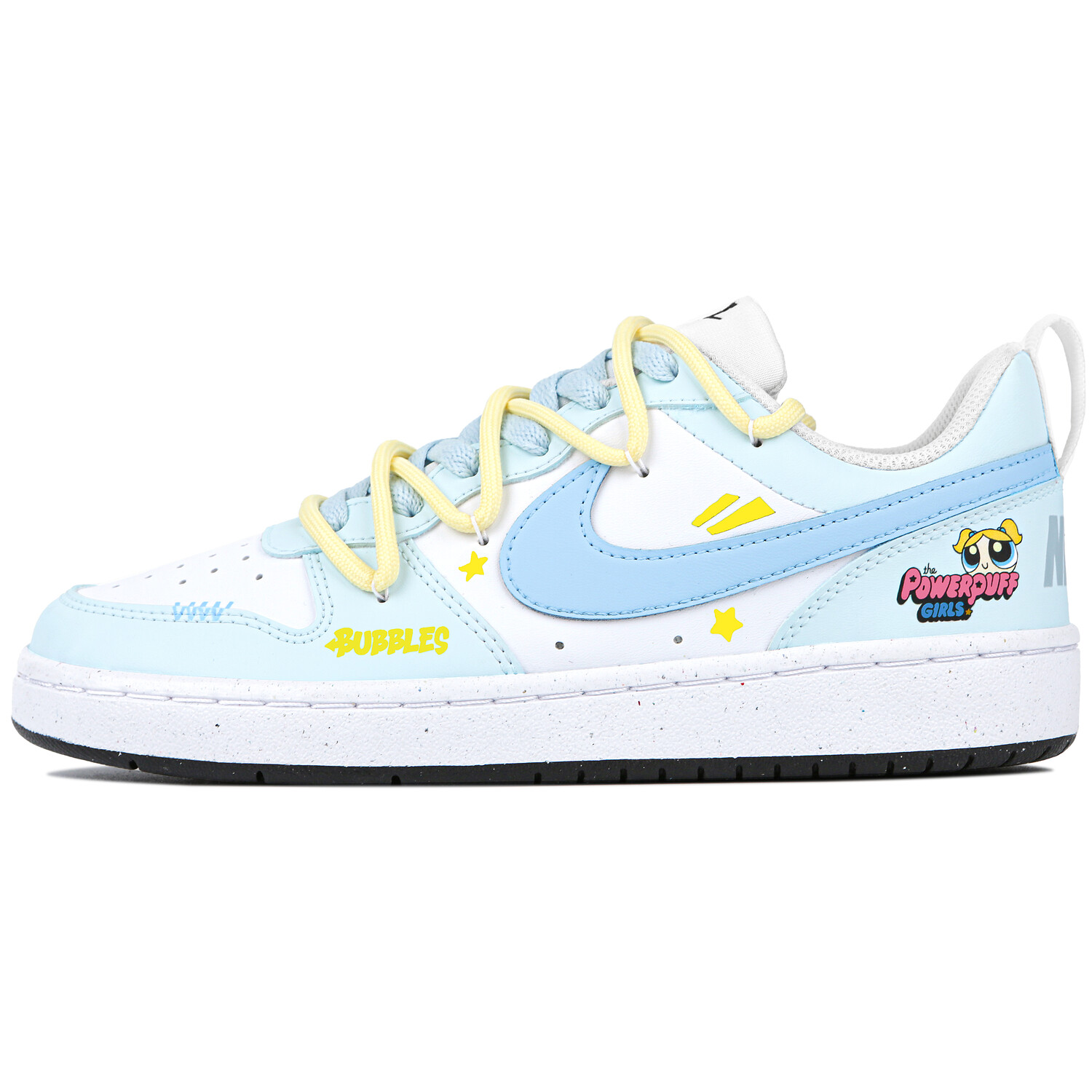 

Кроссовки Nike Court Borough Skateboard Shoes Women's Low-Top White Blue, Белый, Кроссовки Nike Court Borough Skateboard Shoes Women's Low-Top White Blue