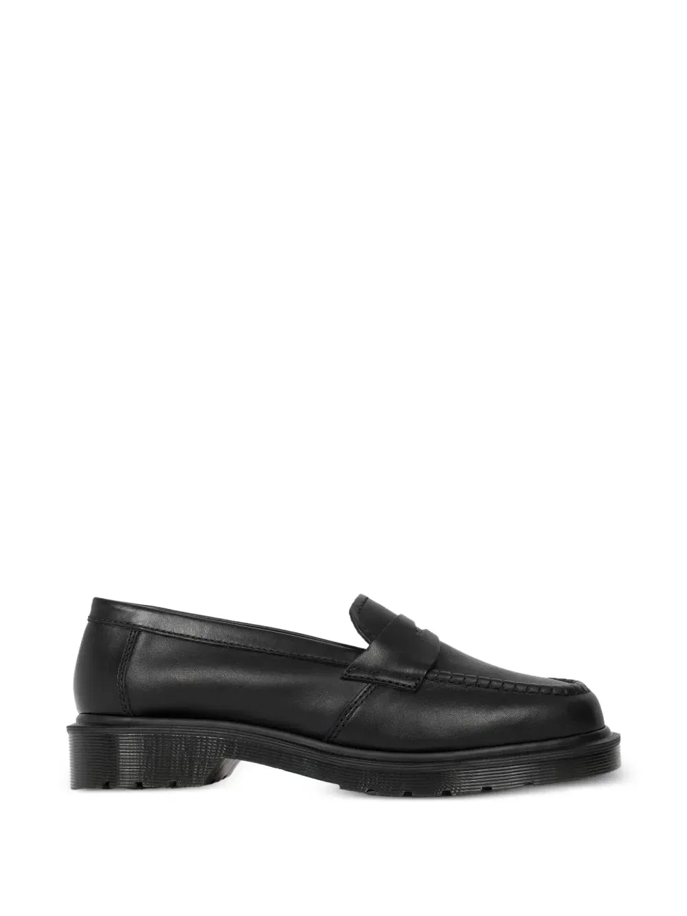 Кожаные лоферы Dr. Martens, черный