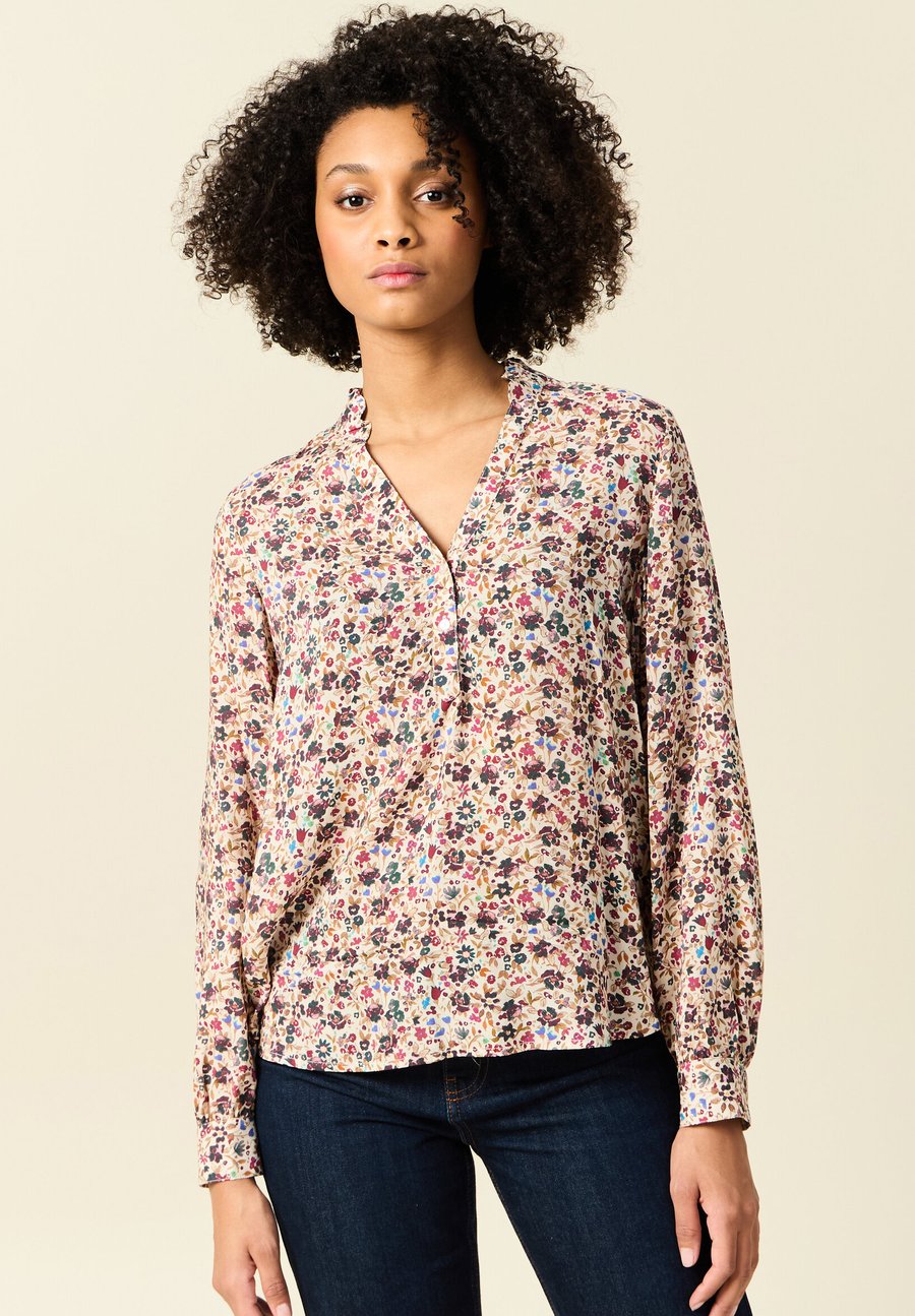 

Блуза BONOBO Jeans LANGARM , Creme/Off-White