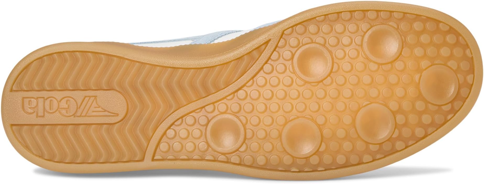 Кроссовки Gola Viper Leather, White/Air/Navy/Gum — фото 3
