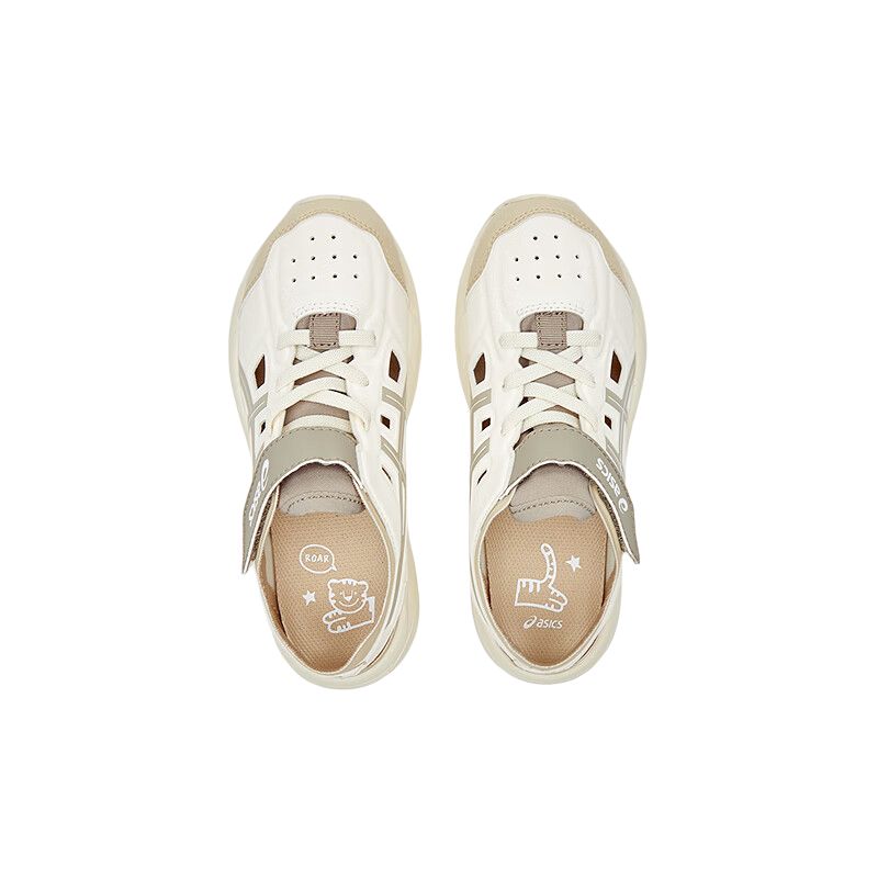 Детские кроссовки CONTEND XBN PS Low top для бега ASICS, бежевый/коричневый — фото 4