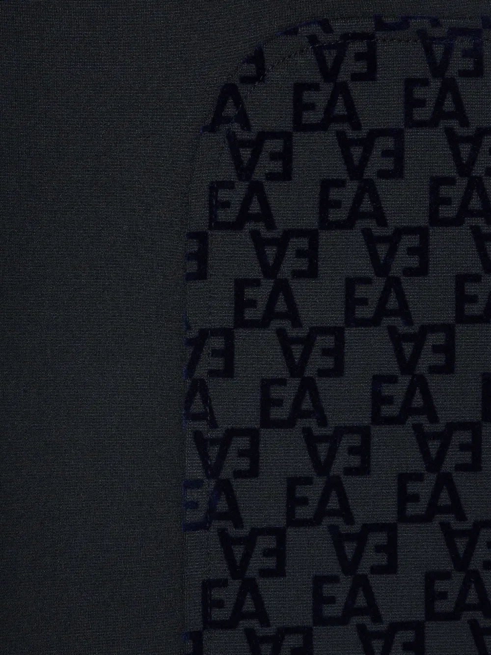 Брюки с монограммой Emporio Armani Kids, синий — фото 3