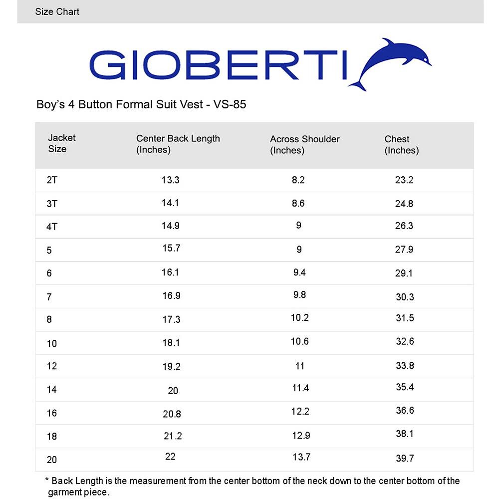 Детский деловой жилет Gioberti на 4 пуговицах, цвет Charcoal — фото 2