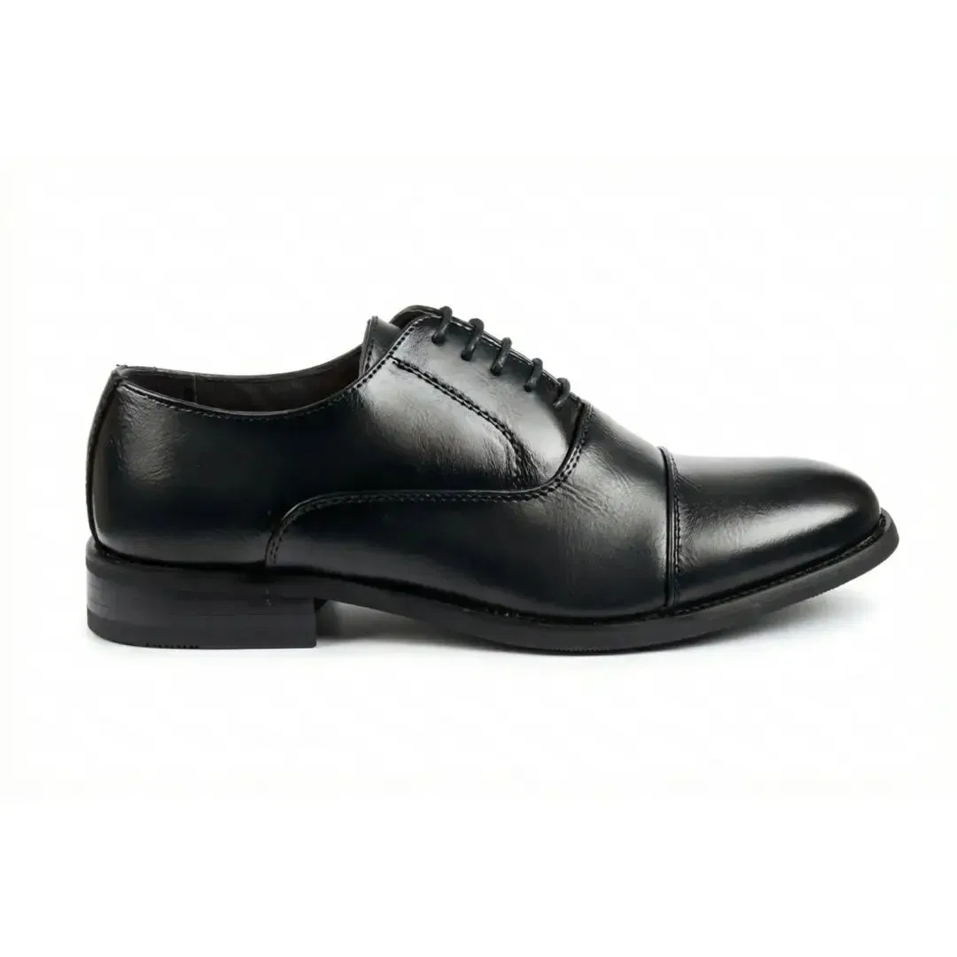 Оксфорды Classic Cap-Toe бренда Truclothing, черный