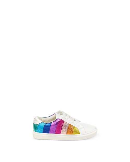 Низкие кроссовки Mini Lane Stripe для девочек – для малышей и больших детей KURT GEIGER LONDON, цвет White — фото 2