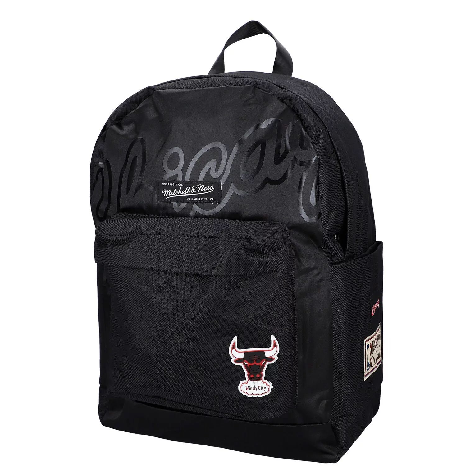 

Черный рюкзак Mitchell & Ness Chicago Bulls Team