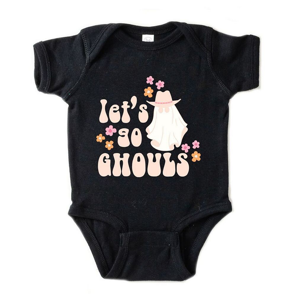 

Детское боди Let's Go Ghouls Ghost The Juniper Shop, черный