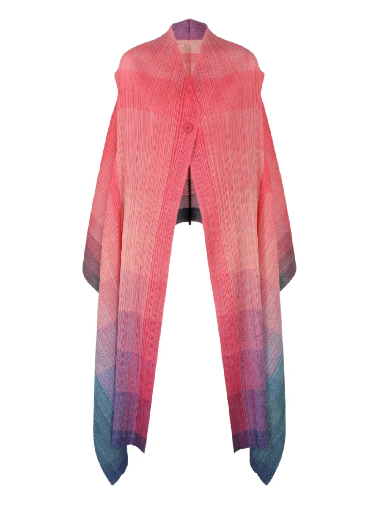 

Жилет на пуговицах Pleats Please Issey Miyake, розовый