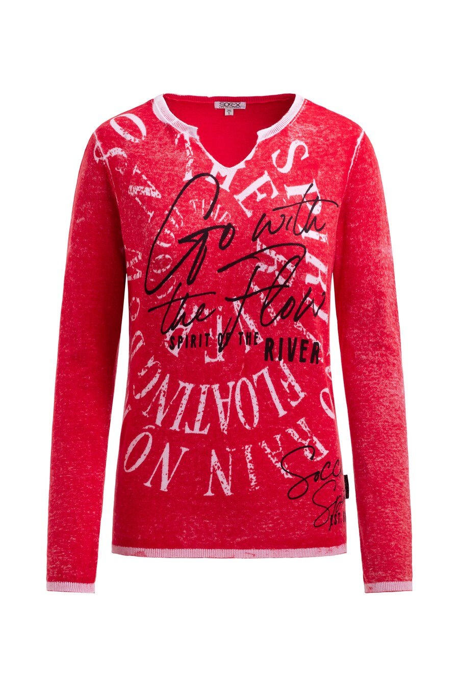 

Свитер Soccx, Mottled Red