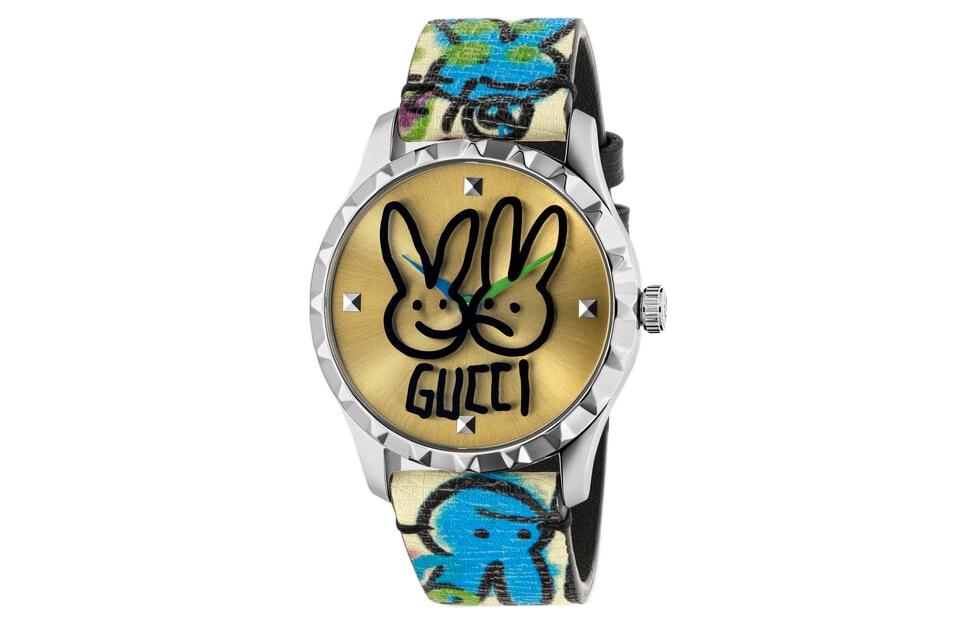 

GUCCI Часы G Timeless Collection Wrist Watch Quartz Movement Leather Strap 38mm Gold Dial Unisex