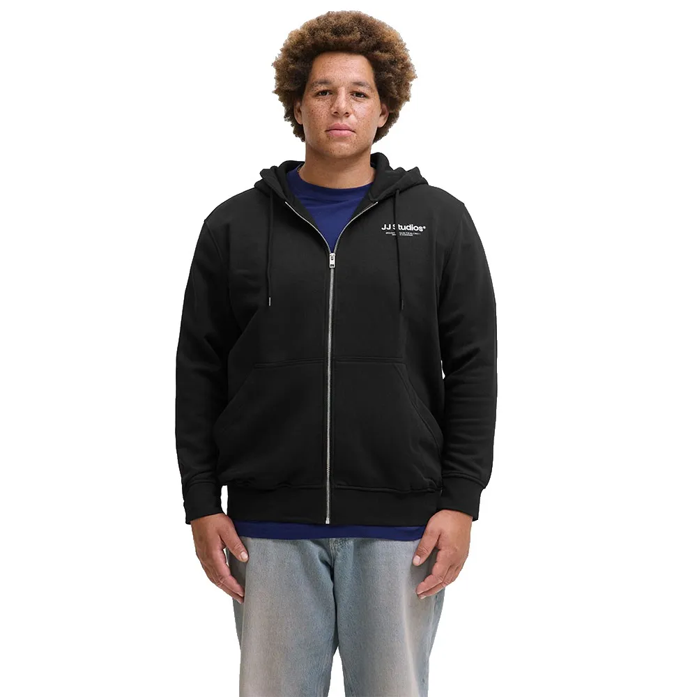 

Толстовка Jack & Jones Soho Plus Size full zip, черный